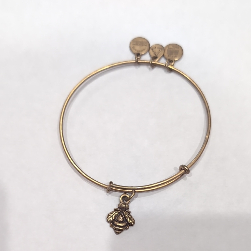 Alex and Ani Gold Bee Bracelet